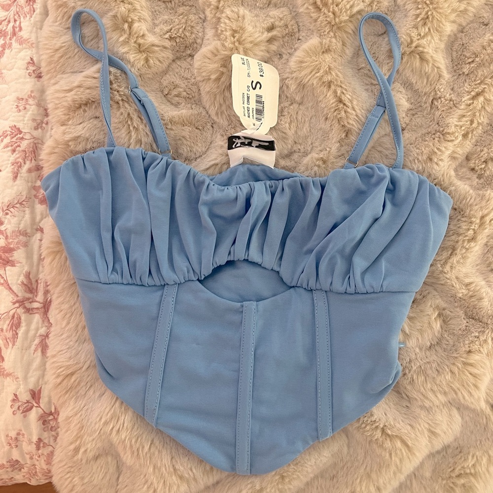 Light blue tank top never worn